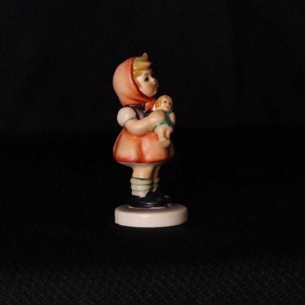 "Little Girl With Doll"- Vintage Hummel